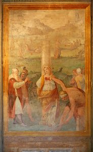 Martyrium einer weiblichen Heiligen von Cristoforo and Tempesta, Antonio Roncalli