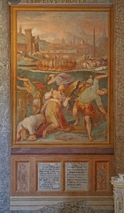 St. Katharina zerbricht das Rad von Cristoforo and Tempesta, Antonio Roncalli