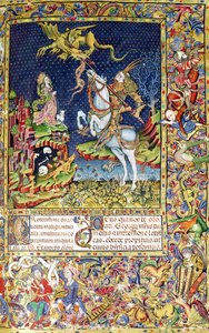 Messbuch des Heiligen Georg von Topusko, 15.-16. Jahrhundert von Croatian School