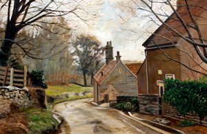 Nach dem Regen, Cotswolds, 2010 von Cruz Jurado Traverso