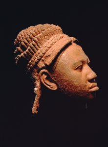 Yoruba-Kopf einer Königin, aus Ita Yemoo, Ife, Nigeria