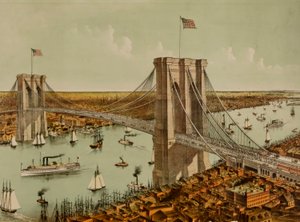 Große East River Hängebrücke