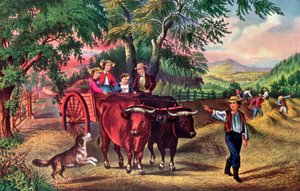 Heuernte, Die erste Ladung, 1868