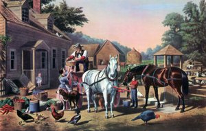Vorbereitung für den Markt, 1856