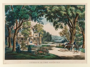Sommer auf dem Land von Currier and Ives