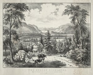 Die Hudson Highlands von Currier and Ives