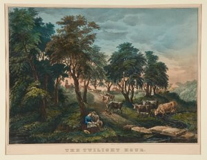 Die Dämmerstunde von Currier and Ives