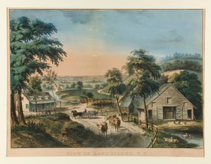 Ansicht auf Long Island, N.Y.
