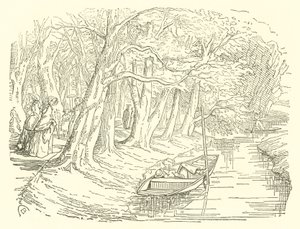 Eine Puntfahrt auf dem Cherwell von Cuthbert Bede