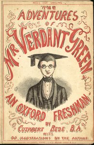 Titelillustration für Die Abenteuer von Mr. Verdant Green, ein Oxford-Erstsemester