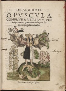 De Alchimia opvscvla complvra vetervm philosophorum, 1550 von Cyriacus Jacob