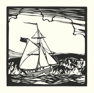 Fischerboote und Lastkähne: Revenue Cutter von Cyril A. Wilkinson