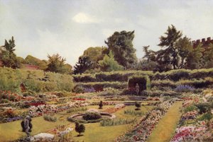Der alte Teichgarten, Hampton Court von Cyril Ward