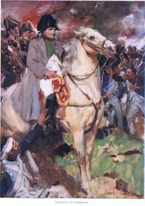 Napoleon bei Waterloo 1815