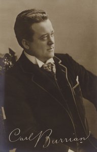 Carl Burrian, tschechischer Operntenor (1870-1924)