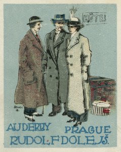 Au Derby Rudolf Dole Mode, Prag von Czech School