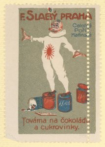 F. Slaby Schokoladen- und Zuckerwarenfabrik, Prag