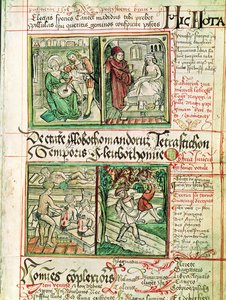 Wie man Krankheiten heilt, aus Tractatus de Pestilencia von Czech School