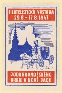 Philatelistische Ausstellung, Tschechoslowakei, 1947
