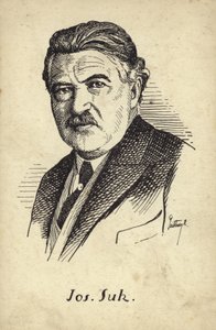 Porträt von Josef Suk