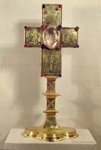 Reliquienkreuz von Papst Urban V. (1310-70) 1368-78
