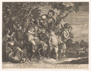 Triumph des Bacchus von D. Brunn