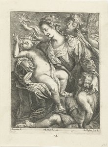 Maria mit Christus und Johannes