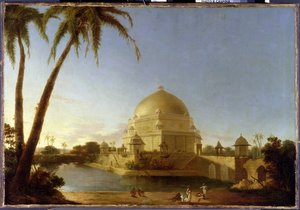 Grab von Sher Shah, Sasaram, Bihar, ca. 1790 von D. Robert