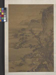 Bauer im Garten von Dai Jin