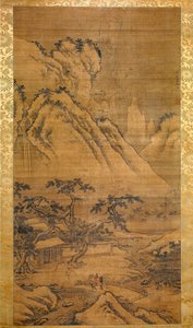 Yuan An schläft durch den Schnee