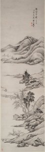 Ferne Bäche und Berge von Dai Xi