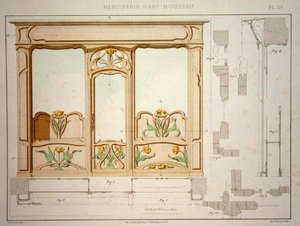 Entwurf für eine Ladenfront, Illustration aus 