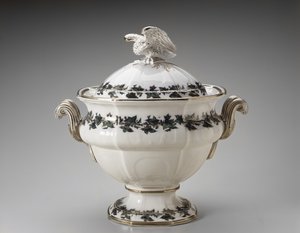 Suppenterrine, um 1853