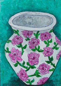 Rosa Rosen Vase