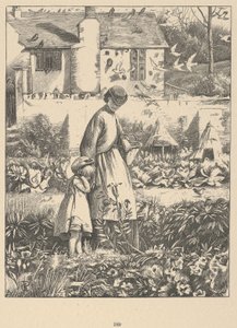 Die Inselbiene aus Wayside Posies: Original Poems of the Country Life, 1867 von Dalziel Brothers