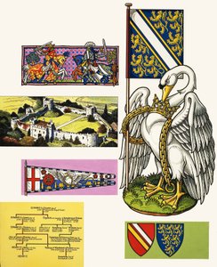 Der Schwan der De Bohuns (Wappen) von Dan Escott