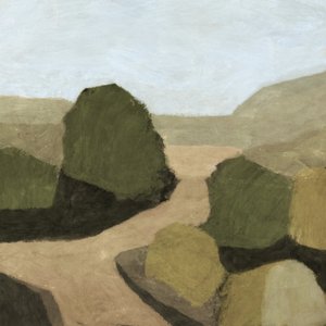 Landschaft 1 von Dan Hobday