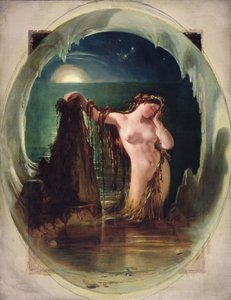 Der Ursprung der Harfe von Daniel (1806 70) Maclise