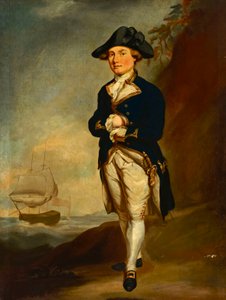 Admiral Sir William Cornwallis (1744-1819), Ende des 18. bis Anfang des 19. Jahrhunderts von Daniel (after) Gardner