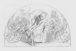 Shakespeare, letzte Szene von allen (Gravur) von Daniel (after) Maclise