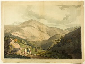 Sandy Bay Valley, St. Helena von Daniel Havell