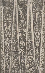 Entwurf für die Kanäle der gerillten Rüstung, ca. 1515