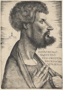 Girolamo da Siena von Daniel Hopfer