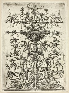 Ornament mit Arabesken, 1526/30, gedruckt 1684