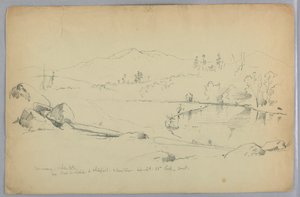 Ammonoosuc-Fluss und Weiße Berge, N.H. von Daniel Huntington