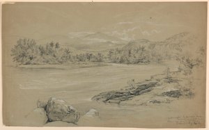 Androscoggin River bei Lead Mine Bridge, Gorham, New Hampshire von Daniel Huntington