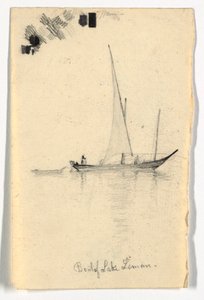 Boot auf dem Genfersee