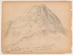 Chocorua-Gipfel von einer südlichen Schulter von Daniel Huntington