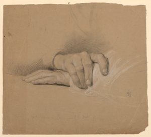 Studie für "Kommunion der t", 1844
