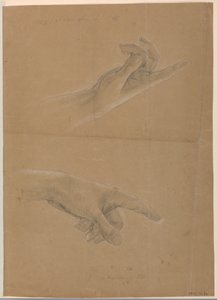 Studie für "Frühe Christia", 1839–40 von Daniel Huntington